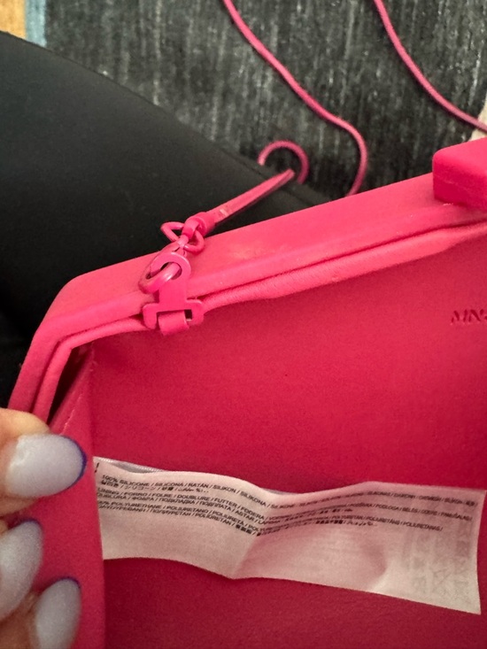 Mango Bright Fuchsia Mini Crossbody Bag - Picture 7 of 13